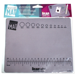 Treasure Bead Mat - 8.5x7 Non-Slip with Laser-Printed Measurements